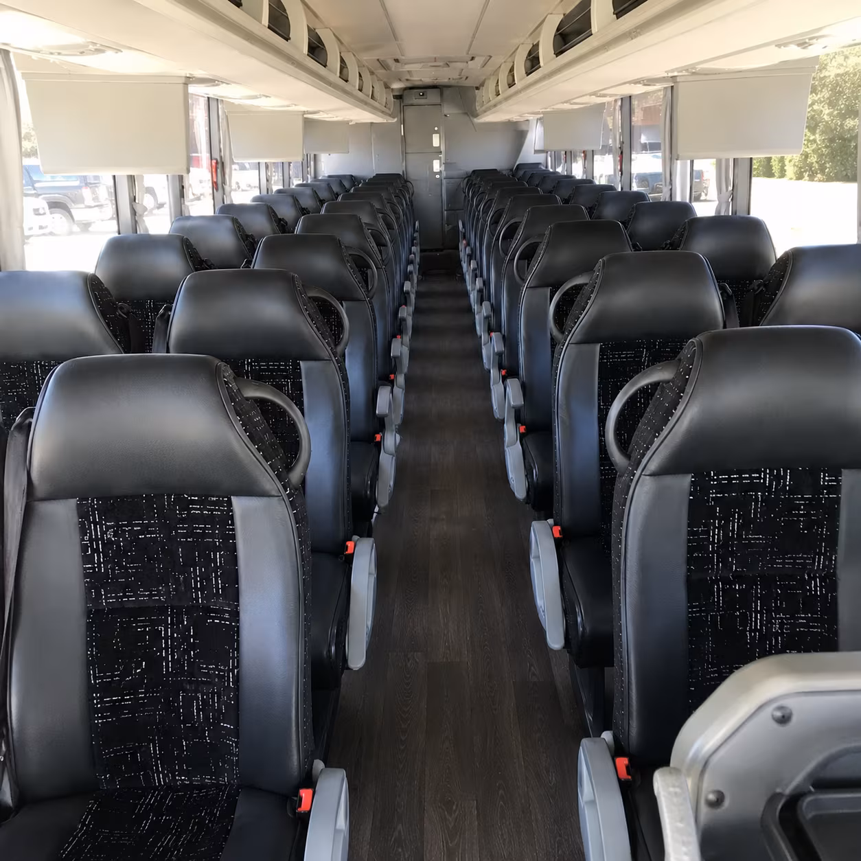 west sacramento employee transportation onboard seating