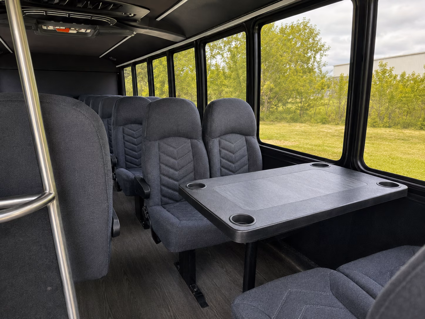 west sacramento school event transportation onboard seating